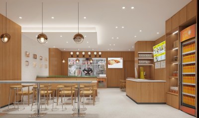 现代螺蛳粉店3D模型下载